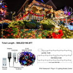Outdoor Holiday LED Fairy String Lights
