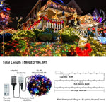 Outdoor Holiday LED Fairy String Lights