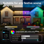 Outdoor 50ft RGB Eaves Lights