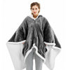 Wearable Heated Throw Blanket Electric Shawl, Portable Robe Blanket Hoodie For Women, 5 Heating Levels, 3H Auto Shut-Off, Overheat Protection,Winter For Adult Mom Girlfriend,Machine Washable