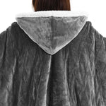Wearable Heated Throw Blanket Electric Shawl, Portable Robe Blanket Hoodie For Women, 5 Heating Levels, 3H Auto Shut-Off, Overheat Protection,Winter For Adult Mom Girlfriend,Machine Washable
